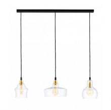Longis lampa wisząca listwa 3x60W E27 230V transparentna